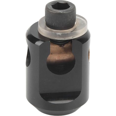 Adaptateur d'archerie à déconnexion rapide, barre d'équilibre amortisseur de choc pour arc, joint de tige noir (1/5)