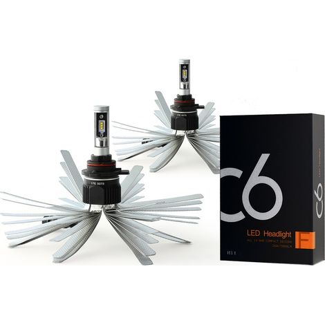 Kit LED HB4 + HB3 Xenled - 6000Lm - Moto - 12V/24V (1/4)