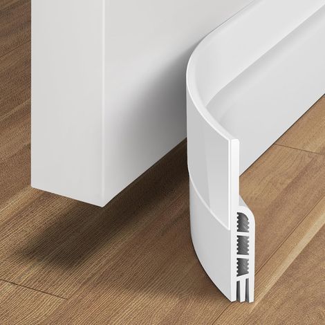 Joint d'étanchéité pour porte coupe-froid blanc - 1 m (1/5)