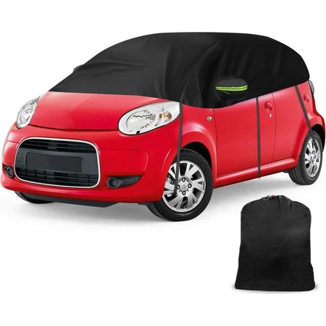 Halbe Autoabdeckung Wasserdicht für Citroen C1 (2005-2022), UV-beständig, Allwetter-Schutz (1/5)