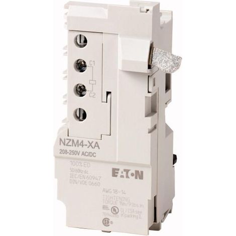 Déclencheur à émission de tension 60VAC/DC 000266449 EATON NZM4 XA60AC/DC
