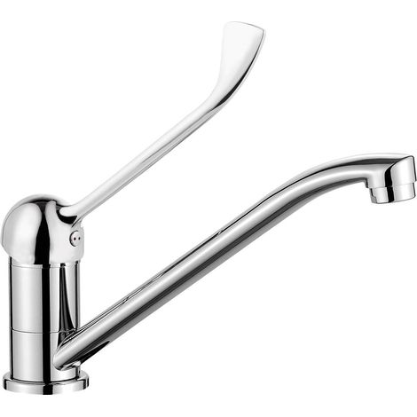 Rubinetto da cucina Deante Clinic, cromato, design moderno