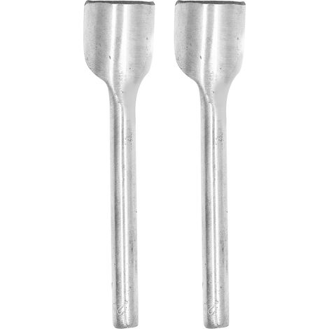 Lot de 2 emporte-pièces demi-rond en acier pour ceinture 20mm, outil de découpe cuir (1/5)