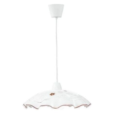 LAMPADARIO SOSPENSIONE IN VETRO DIAMETRO 42 CM 1XE27 VICTORIA FAN EUROPE (1/2)