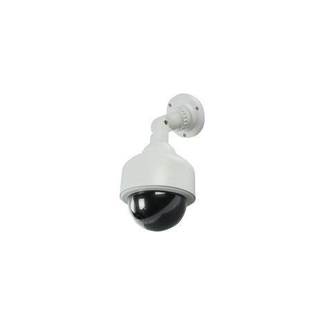 1 X Fausse sécurité fictive Caméra CCTV imperméable à l'eau IR LED Lumière clignotante Clignotante Surveillance intérieure extérieure (1/5)