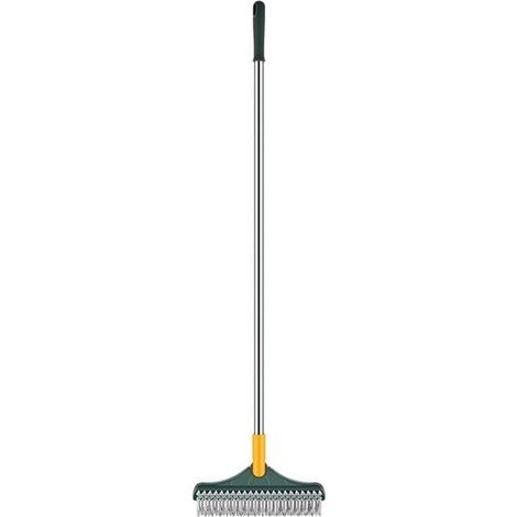 Brosse de Sol Lavage Murs Carrelage Joints Nettoyage Salle de Bain Toilettes Poignée Ergonomique Verte