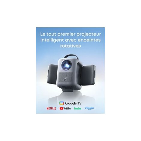 Projecteur intelligent portable ANKER Soundcore Nebula P1i Gris 1080p 380 ANSI lumens Google TV Wi-Fi Bluetooth (1/5)