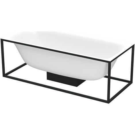 BetteLux Shape Baignoires rectangulaires îlot, 2 inclinaisons du