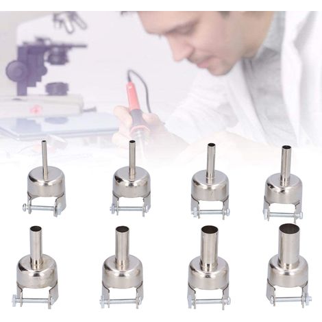 Ensemble de 8 buses pour pistolet à air chaud (3 mm, 4 mm, 5 mm, 6 mm, 7 mm, 8 mm, 10 mm, 12 mm) (1/5)