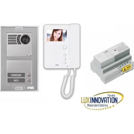 Kit Videocitofono Urmet Monofamiliare 1783/321 1783/704