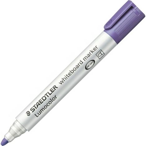 Rotulador redondo borrable Staedtler Lumocolor color morado 351-6S