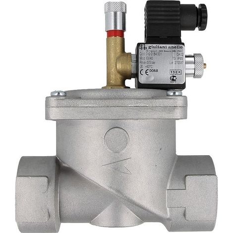 Electrovanne EV 40, 1’’ 1/2, 230 V, 50 Hz 0,5 bar