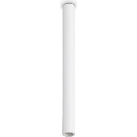 Ideal Lux LOOK Spot encastré en saillie de 75 cm pour plâtre, 1 ampoule GU10