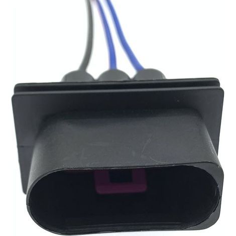 1J0906443/233/60402501 est un connecteur à prise unique pour les radiateurs de ventilateurs électriques Jetta (mâle/femelle).