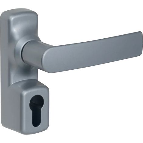 Module extérieur Oltre livré sans cylindre finition gris RAL 9006 satiné - FAPIM SPA
