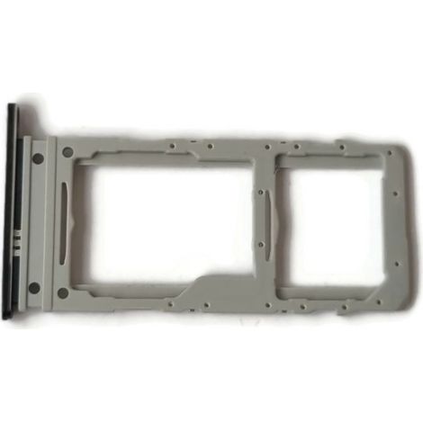 Vassoio porta SIM per Samsung Galaxy S20 Ultra 5G SM-G988 nero (1/2)
