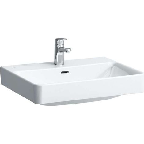 LAUFEN PRO S Lavabo sobre encimera, 3 agujeros para grifo, con (1/4)