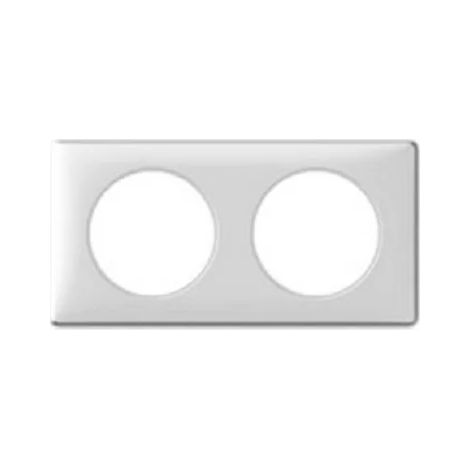 Legrand 068892 - Piatto Céliane - satinato - 2 montanti - cocco