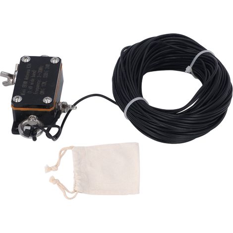 Kurzwellenantenne 3–30 MHz – Kompakter 1:49-Balun für endgespeiste Halbwellenantennen (1/5)