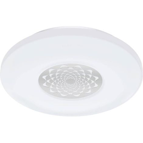 Plafonnier LED EGLO 33248 Crosslink CAPASSO-C blanc H:7cm Ø:34cm dimmable 2700-6500K avec fonction Connect