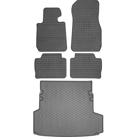 BMW 3er F31 T-Modell (2012–2019) – SET: Gummifußmatten + Kofferraummatte