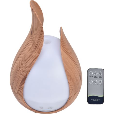200-ml-Aromatherapie-Diffusor mit 7-farbigem LED-Nachtlicht und Luftbefeuchter für den Haushalt (100–240 V, EU-Stecker) (1/5)