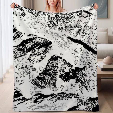 Couverture polaire douce pour matelas de voyage 60x80 pouces, rembourrée pour un confort optimal (1/4)