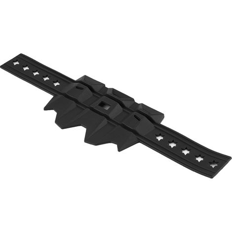 Cache-culbaut moto universel pare-chaleur pot d'échappement noir protection anti-chaud (1/5)