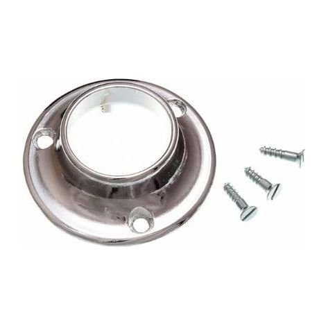 Lot de 8 douilles pour rail de penderie 25 mm CP
