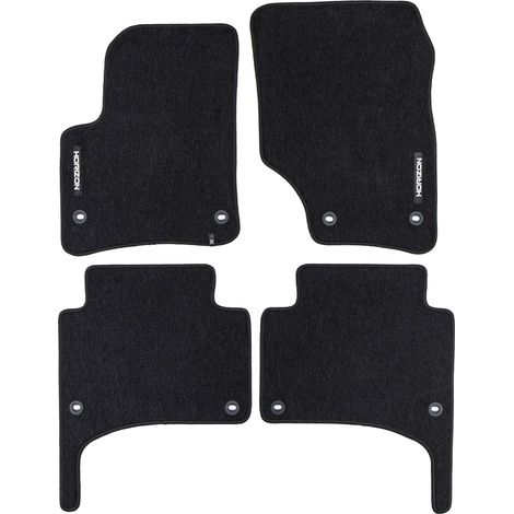 Tapis de Sol de Voiture pour VW Touareg I 2002-2010 Velours Imperméable 4Pcs (1/5)