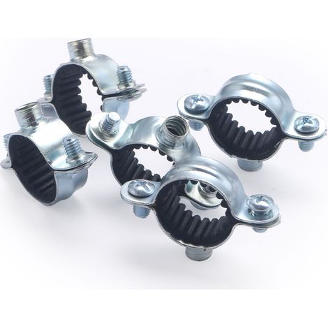 Abrazadera Simple Isofónica M7 para Tubo de Cobre QUICK PLOMBERIE - Ø18 x 5 unidades (1/5)