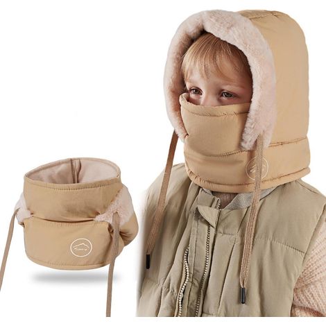 Kinder Sturmhaube Winter mit Fleece, winddicht, multifunktional, für Jungen & Mädchen (1/5)