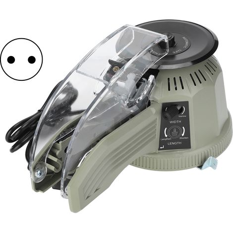 Ruban adhésif coupe automatique carrousel Zcut-2EU, distributeur électronique ajustable pour emballage, outil de découpe de bande adhésive, prise UE 220V AC (1/5)