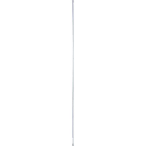 Duschstange aus edelstahl 105-250cm - weiss - Tendance