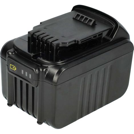 EXTENSILO Battery compatible with Dewalt DCD735C, DCD735, DCD734C2, DCD735L, DCD735C2, DCD735L2 Power Tools (6000 mAh, Li-ion, 14.4 V) (1/4)