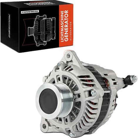 Generador alternador, 14 V, diámetro de la polea 64 mm, rotación en sentido horario, corriente de carga 130 A, 7 ranuras. (1/5)