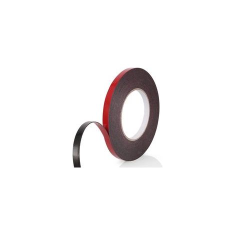 Scotch Double Face Extra Fort, 1 Rouleau (10MMx10M) Noir Mousse PE Film Rouge Imperméable et ultra Résistant aux Hautes Températures Ruban de montage pour Voiture Fixation Maison et Bureau (1/5)