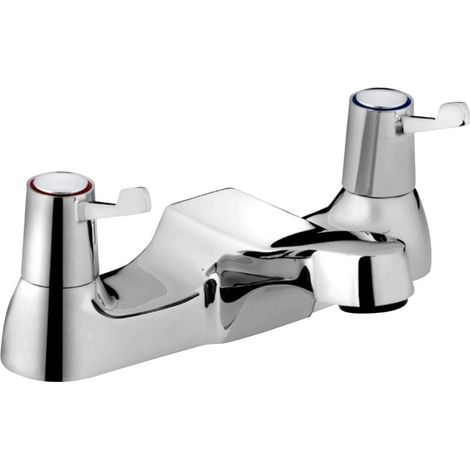 Bristan VAL2 BF C CD Lever Bath Filler With Ceramic Disc Valves Chrome (1/2)