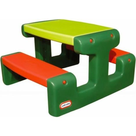 Little-tikes Table de pique-nique multicolore enfants 84x72x47 cm (1/4)