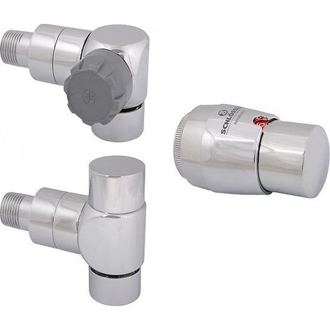 JS STYLE-TEC-SET, WINKELFORM ANSCHL.RECHTS, DN15, 1/2", REINWEISS