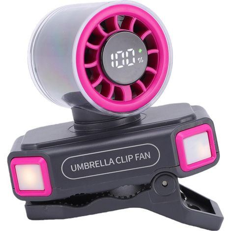 Ventilateur à Pince la Taille, 100 Vitesses réglables avec (1/5)