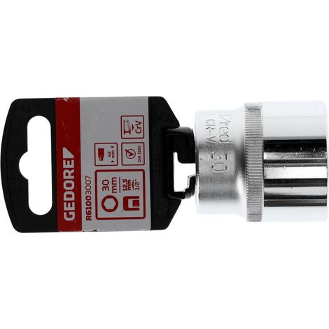 R61003007 Vaso para llave de vaso 1/2" hexagonal 30 mm longitud 42 mm (1/4)