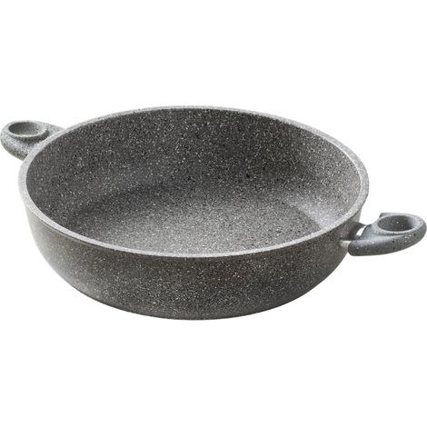Accademia mugnano cuore di pietra  tegame 28 cm ad induzione 2 manici