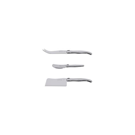 scatola da 3 coltelli da cucina in acciaio inox - L0032524L06344 - Jean Dubost (1/4)