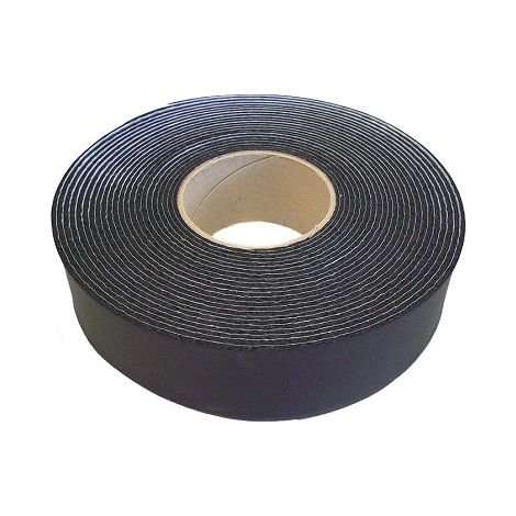 Bande adhésive isolante noire 10m – Résiste de -40°C à 116°C – Pour liaisons frigorifiques – Empêche condensation et pertes d'énergie – Salina