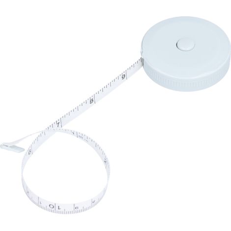 Mètre ruban souple de 1,5 m pour la couture, mini mètre ruban pour filles, mesures corporelles, soins médicaux, bleu. (1/5)