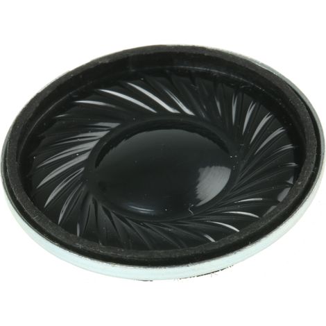 Haut-parleur miniature RS PRO 23 (Dia.) x 5.2mm Ø 23mm 32O 0.5W ( Prix pour 1 ) (1/2)