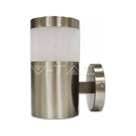 Portalampada Satinato da Parete Esterno IP44 per Lampadine E27 (1/3)