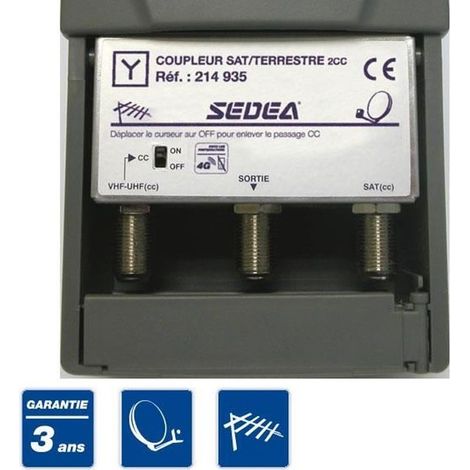SEDEA Coupleur-Decoupleur sat / TV