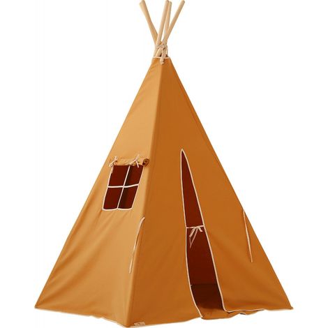 Tente tipi enfant autumn vibes - Orange (1/5)